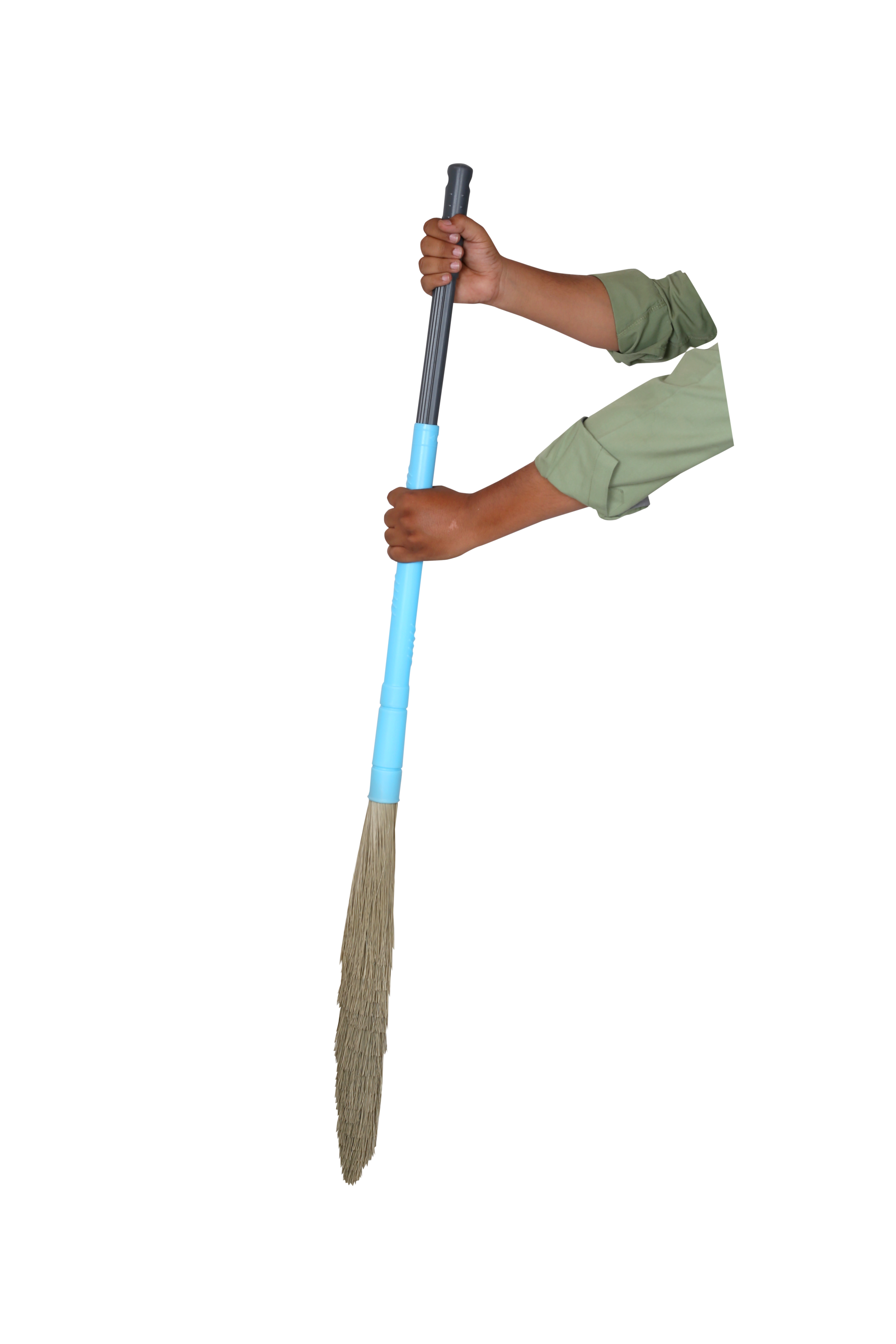 Adjustable Height Broom Stick